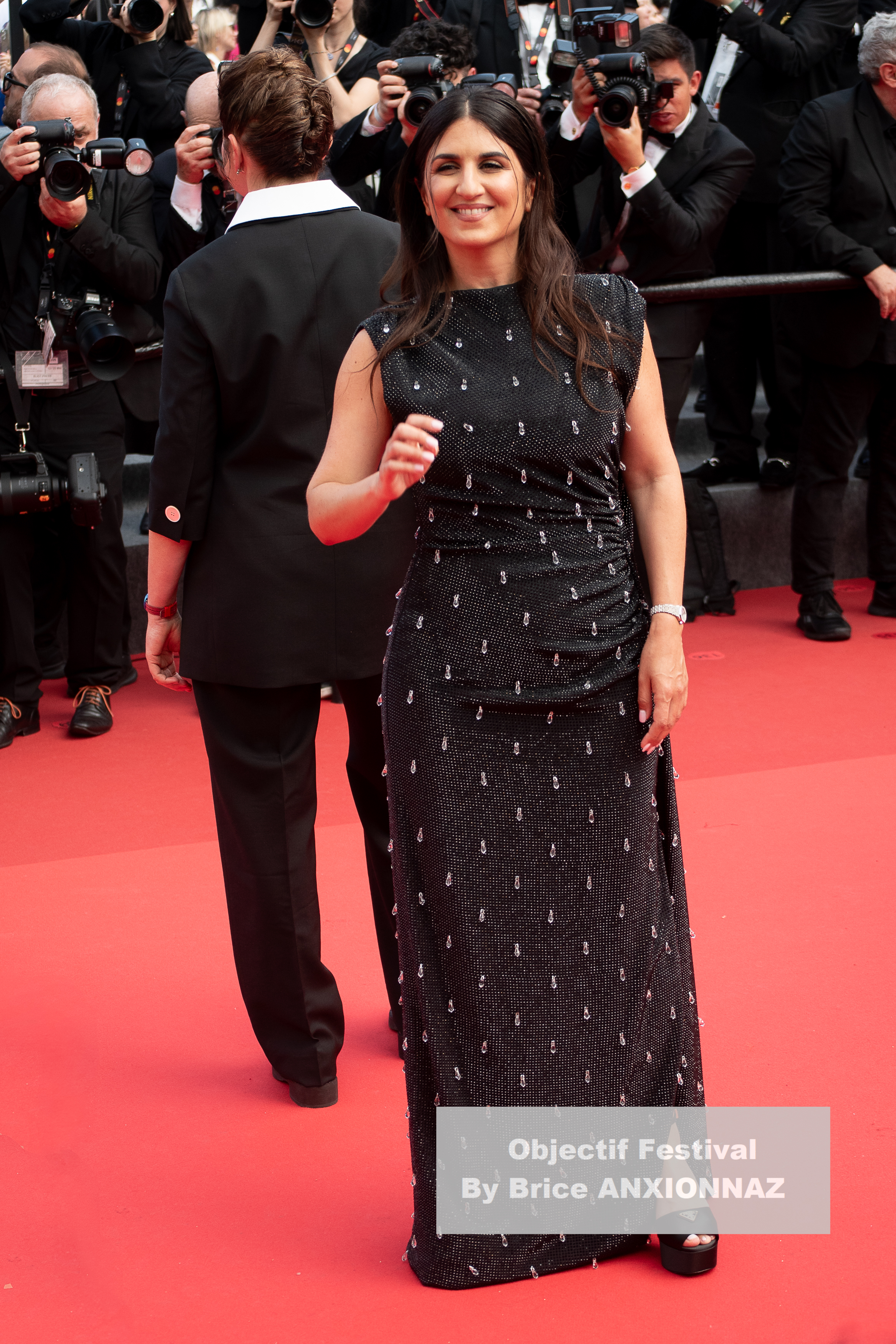 Photo de Leonie Hanne - Actrice Kaamelott stars at Cannes 2025 lors de l'événement à Kaamelott-stars-at-Cannes2025 le 1 June 2025 par Brice ANXIONNAZ (Objectif Festival)